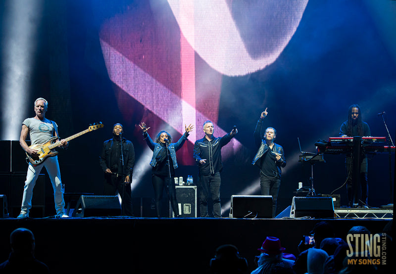 Sting MY SONGS at Lytham Festival, 30 June 2023. All images copyright D&W. Thanks to Cuffe and Taylor and Rhodes Media.