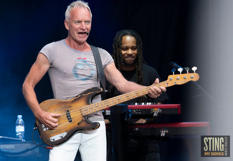 Sting MY SONGS at Scarborough Open Air Theatre, 25 June 2023. All images copyright D&W. Thanks to Cuffe and Taylor and Rhodes Media.