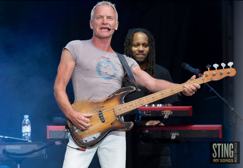Sting MY SONGS at Scarborough Open Air Theatre, 25 June 2023. All images copyright D&W. Thanks to Cuffe and Taylor and Rhodes Media.
