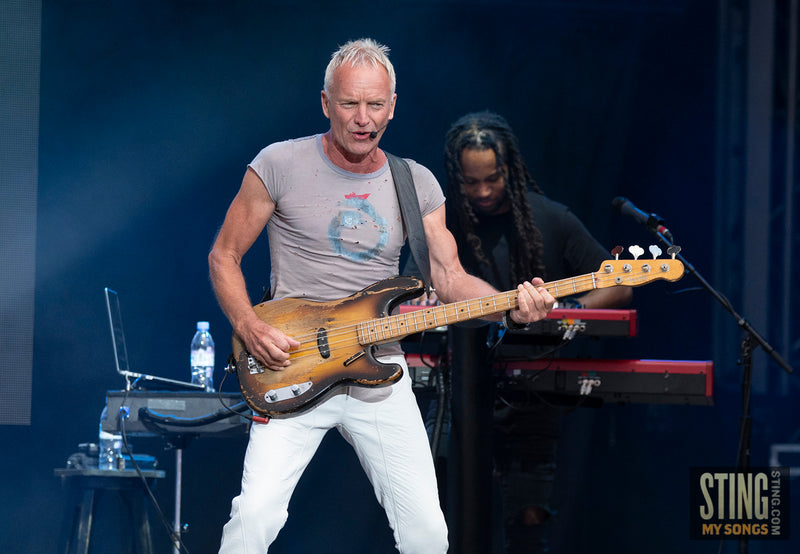 Sting MY SONGS at Scarborough Open Air Theatre, 25 June 2023. All images copyright D&W. Thanks to Cuffe and Taylor and Rhodes Media.