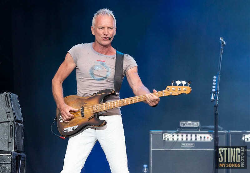 Sting MY SONGS at Scarborough Open Air Theatre, 25 June 2023. All images copyright D&W. Thanks to Cuffe and Taylor and Rhodes Media.