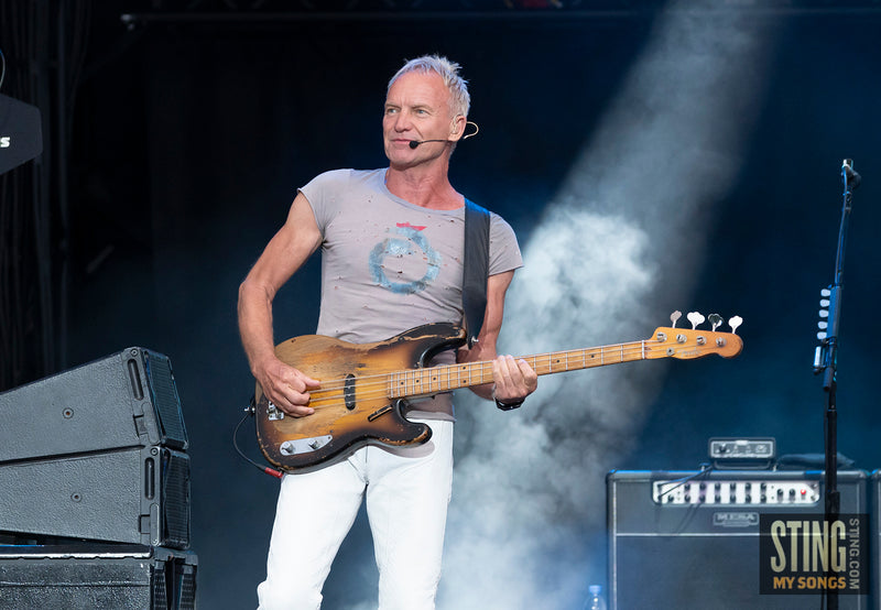 Sting MY SONGS at Scarborough Open Air Theatre, 25 June 2023. All images copyright D&W. Thanks to Cuffe and Taylor and Rhodes Media.