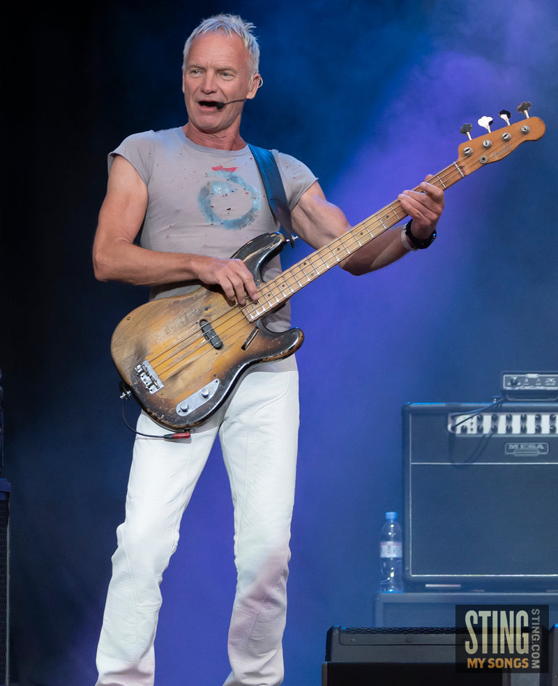 Sting MY SONGS at Scarborough Open Air Theatre, 25 June 2023. All images copyright D&W. Thanks to Cuffe and Taylor and Rhodes Media.