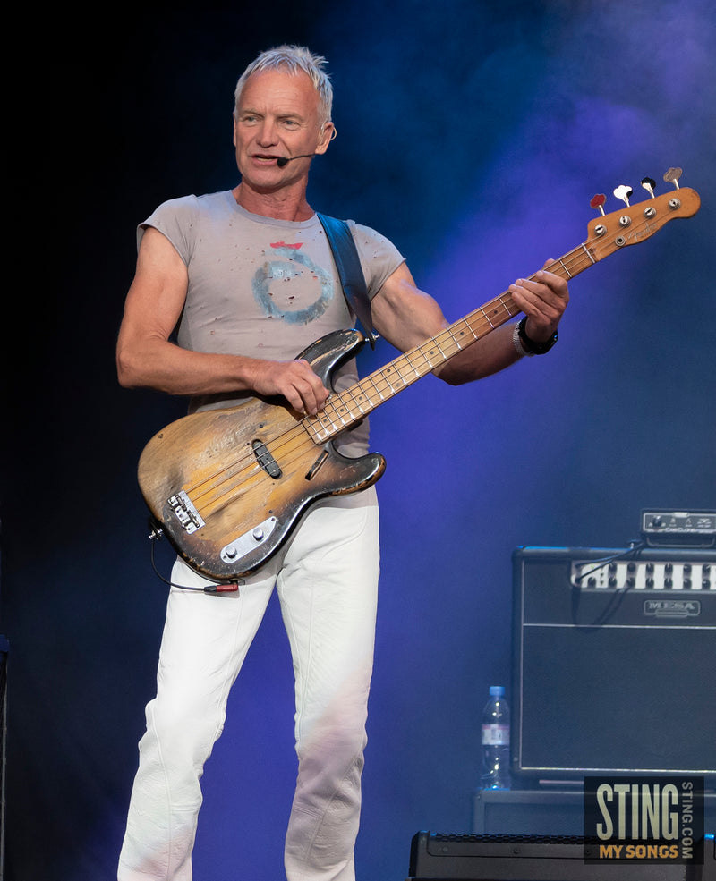 Sting MY SONGS at Scarborough Open Air Theatre, 25 June 2023. All images copyright D&W. Thanks to Cuffe and Taylor and Rhodes Media.