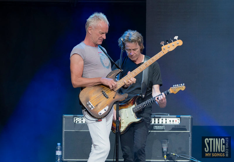 Sting MY SONGS at Scarborough Open Air Theatre, 25 June 2023. All images copyright D&W. Thanks to Cuffe and Taylor and Rhodes Media.
