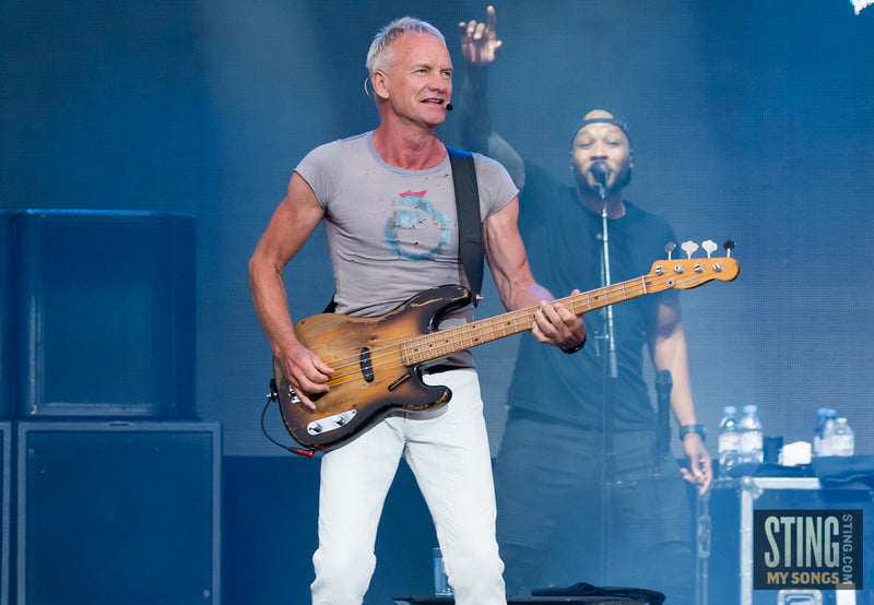 Sting MY SONGS at Scarborough Open Air Theatre, 25 June 2023. All images copyright D&W. Thanks to Cuffe and Taylor and Rhodes Media.