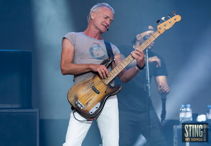 Sting MY SONGS at Scarborough Open Air Theatre, 25 June 2023. All images copyright D&W. Thanks to Cuffe and Taylor and Rhodes Media.