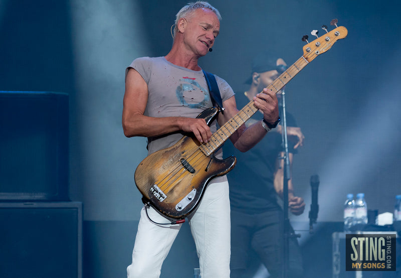 Sting MY SONGS at Scarborough Open Air Theatre, 25 June 2023. All images copyright D&W. Thanks to Cuffe and Taylor and Rhodes Media.