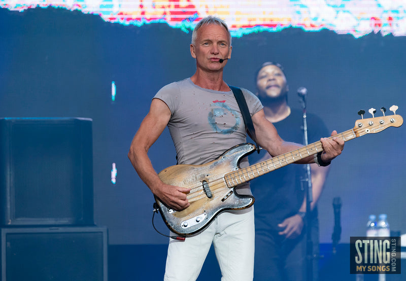 Sting MY SONGS at Scarborough Open Air Theatre, 25 June 2023. All images copyright D&W. Thanks to Cuffe and Taylor and Rhodes Media.