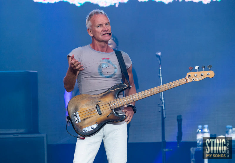 Sting MY SONGS at Scarborough Open Air Theatre, 25 June 2023. All images copyright D&W. Thanks to Cuffe and Taylor and Rhodes Media.