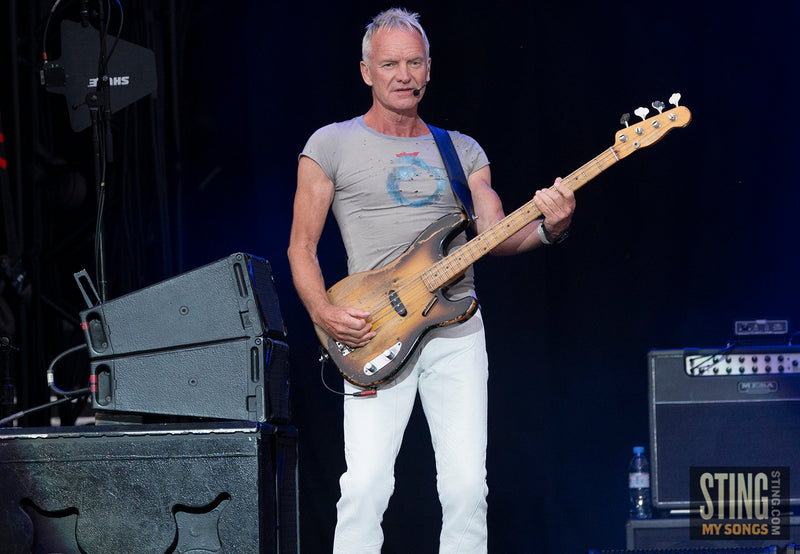 Sting MY SONGS at Scarborough Open Air Theatre, 25 June 2023. All images copyright D&W. Thanks to Cuffe and Taylor and Rhodes Media.