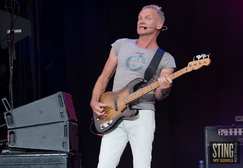 Sting MY SONGS at Scarborough Open Air Theatre, 25 June 2023. All images copyright D&W. Thanks to Cuffe and Taylor and Rhodes Media.