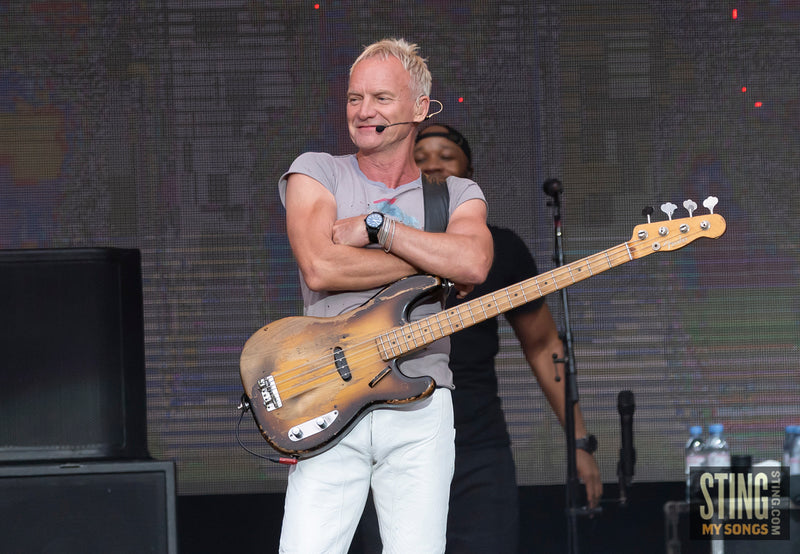 Sting MY SONGS at Scarborough Open Air Theatre, 25 June 2023. All images copyright D&W. Thanks to Cuffe and Taylor and Rhodes Media.