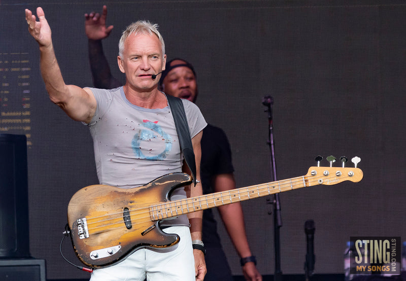 Sting MY SONGS at Scarborough Open Air Theatre, 25 June 2023. All images copyright D&W. Thanks to Cuffe and Taylor and Rhodes Media.