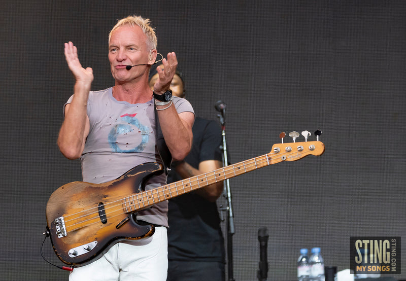Sting MY SONGS at Scarborough Open Air Theatre, 25 June 2023. All images copyright D&W. Thanks to Cuffe and Taylor and Rhodes Media.