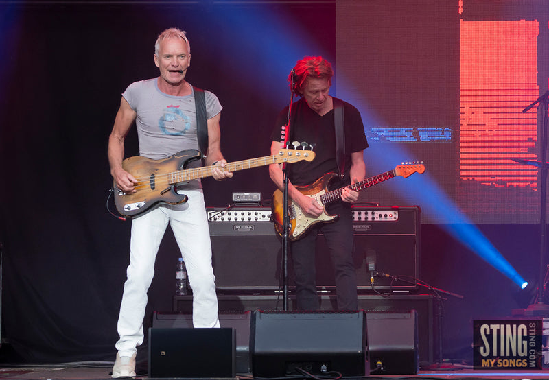 Sting MY SONGS at Scarborough Open Air Theatre, 25 June 2023. All images copyright D&W. Thanks to Cuffe and Taylor and Rhodes Media.