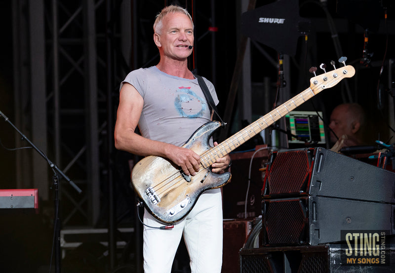 Sting MY SONGS at Scarborough Open Air Theatre, 25 June 2023. All images copyright D&W. Thanks to Cuffe and Taylor and Rhodes Media.