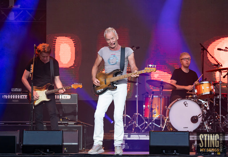 Sting MY SONGS at Scarborough Open Air Theatre, 25 June 2023. All images copyright D&W. Thanks to Cuffe and Taylor and Rhodes Media.