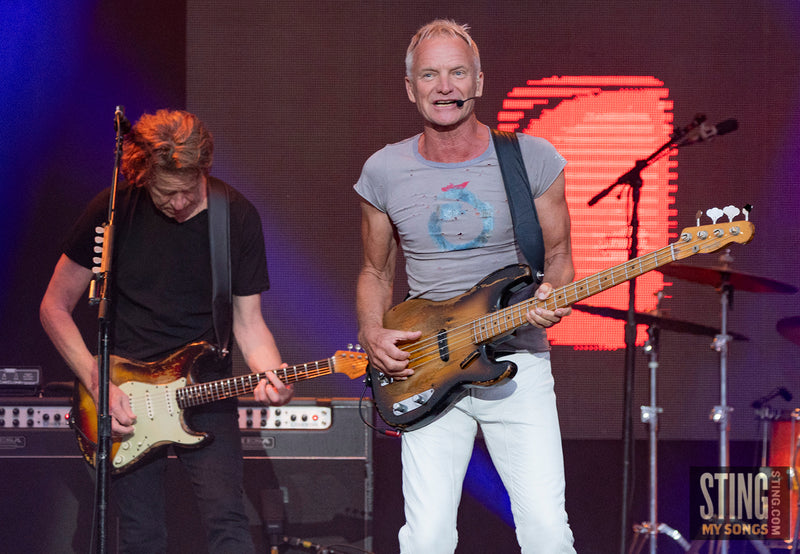 Sting MY SONGS at Scarborough Open Air Theatre, 25 June 2023. All images copyright D&W. Thanks to Cuffe and Taylor and Rhodes Media.