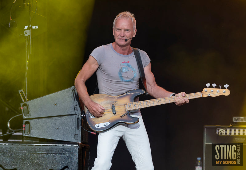 Sting MY SONGS at Scarborough Open Air Theatre, 25 June 2023. All images copyright D&W. Thanks to Cuffe and Taylor and Rhodes Media.