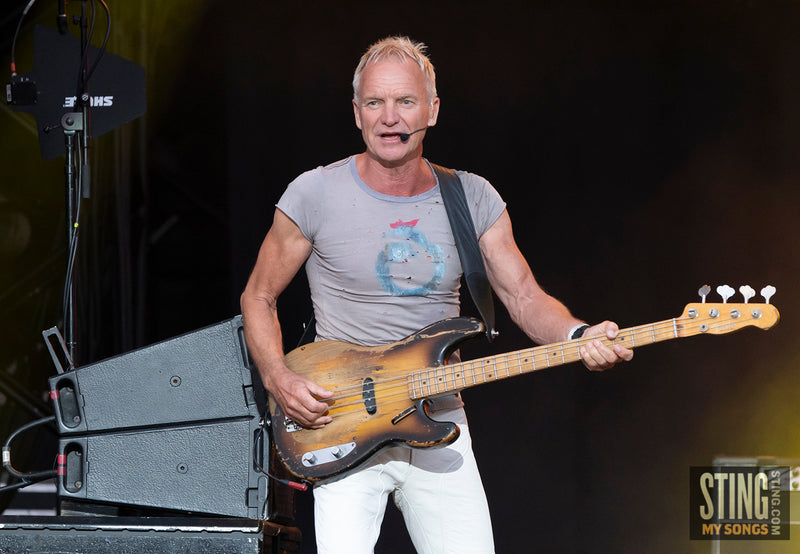 Sting MY SONGS at Scarborough Open Air Theatre, 25 June 2023. All images copyright D&W. Thanks to Cuffe and Taylor and Rhodes Media.