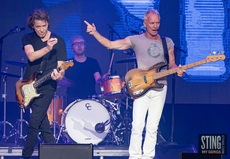 Sting MY SONGS at Scarborough Open Air Theatre, 25 June 2023. All images copyright D&W. Thanks to Cuffe and Taylor and Rhodes Media.