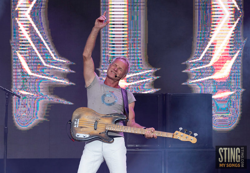 Sting MY SONGS at Scarborough Open Air Theatre, 25 June 2023. All images copyright D&W. Thanks to Cuffe and Taylor and Rhodes Media.