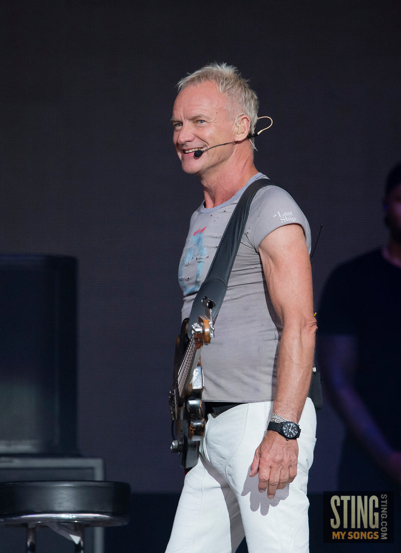 Sting MY SONGS at Scarborough Open Air Theatre, 25 June 2023. All images copyright D&W. Thanks to Cuffe and Taylor and Rhodes Media.