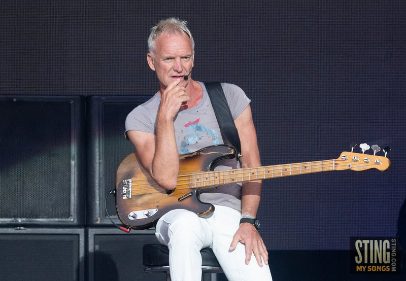 Sting MY SONGS at Scarborough Open Air Theatre, 25 June 2023. All images copyright D&W. Thanks to Cuffe and Taylor and Rhodes Media.