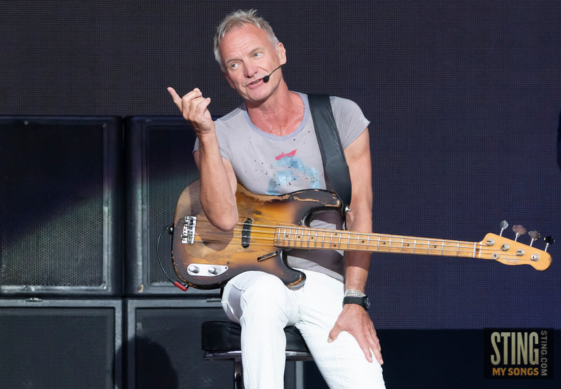 Sting MY SONGS at Scarborough Open Air Theatre, 25 June 2023. All images copyright D&W. Thanks to Cuffe and Taylor and Rhodes Media.