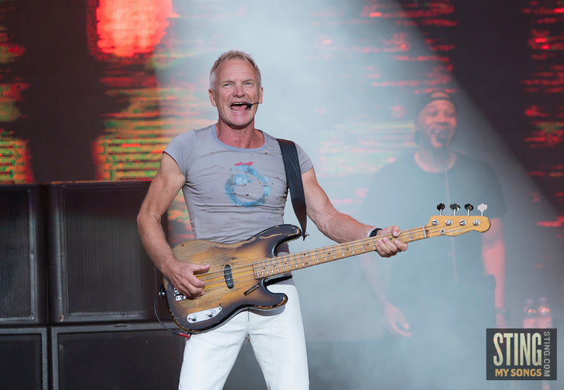 Sting MY SONGS at Scarborough Open Air Theatre, 25 June 2023. All images copyright D&W. Thanks to Cuffe and Taylor and Rhodes Media.