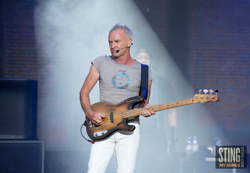 Sting MY SONGS at Scarborough Open Air Theatre, 25 June 2023. All images copyright D&W. Thanks to Cuffe and Taylor and Rhodes Media.