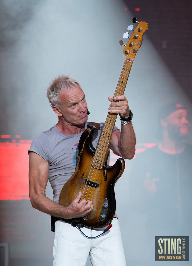 Sting MY SONGS at Scarborough Open Air Theatre, 25 June 2023. All images copyright D&W. Thanks to Cuffe and Taylor and Rhodes Media.