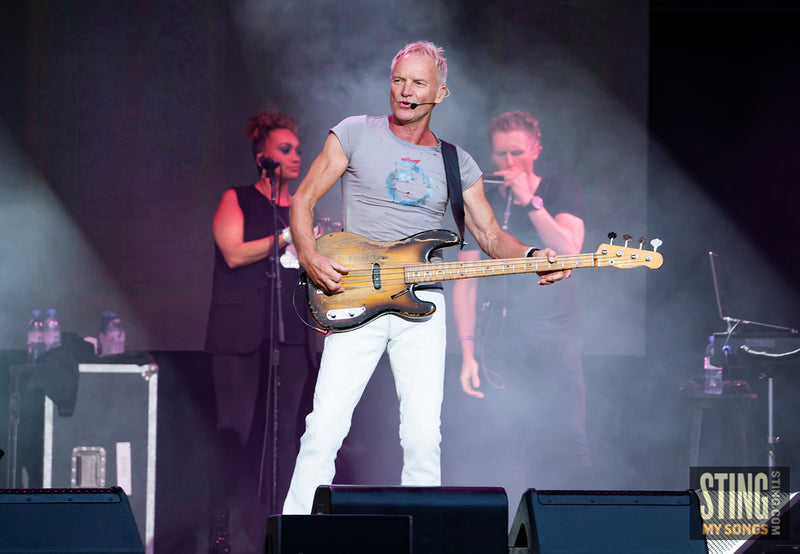 Sting MY SONGS at Scarborough Open Air Theatre, 25 June 2023. All images copyright D&W. Thanks to Cuffe and Taylor and Rhodes Media.