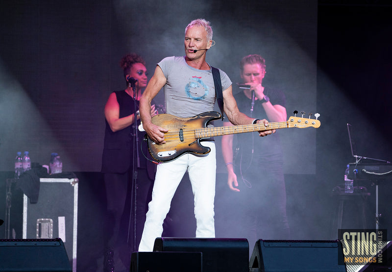Sting MY SONGS at Scarborough Open Air Theatre, 25 June 2023. All images copyright D&W. Thanks to Cuffe and Taylor and Rhodes Media.