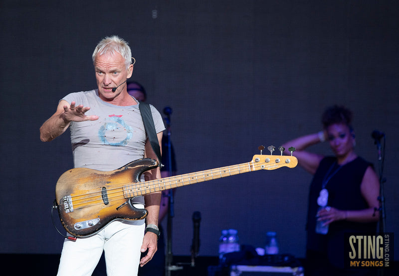 Sting MY SONGS at Scarborough Open Air Theatre, 25 June 2023. All images copyright D&W. Thanks to Cuffe and Taylor and Rhodes Media.