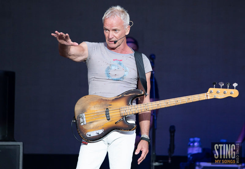 Sting MY SONGS at Scarborough Open Air Theatre, 25 June 2023. All images copyright D&W. Thanks to Cuffe and Taylor and Rhodes Media.