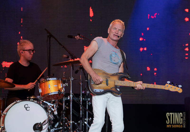 Sting MY SONGS at Scarborough Open Air Theatre, 25 June 2023. All images copyright D&W. Thanks to Cuffe and Taylor and Rhodes Media.