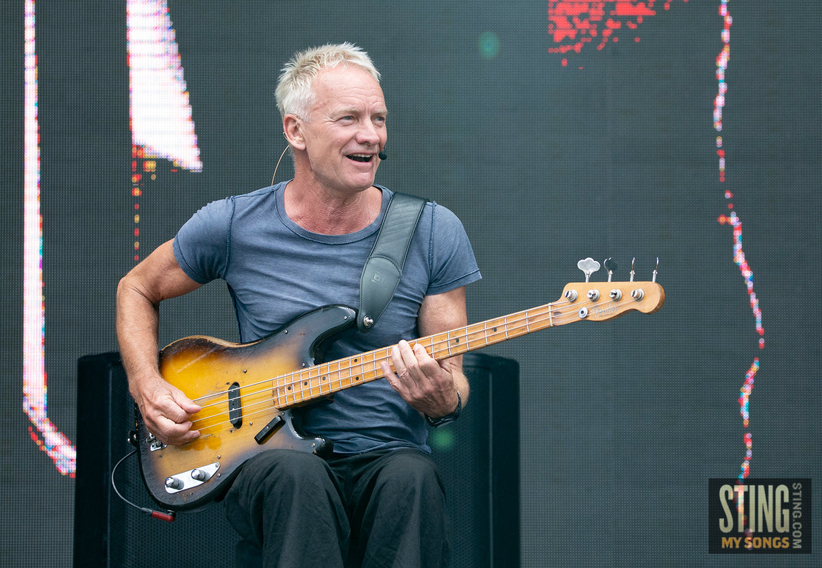 Sting Soundcheck at Scarborough Open Air Theatre, 25 June 2023 – Sting.com