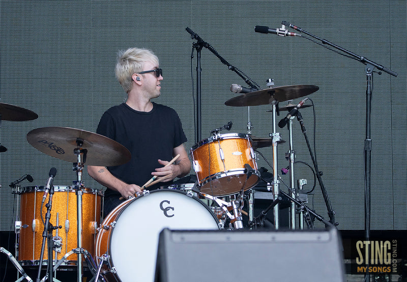 Sting MY SONGS Soundcheck at Scarborough Open Air Theatre, 25 June 2023. All images copyright D&W. Thanks to Cuffe & Taylor / Rhodes Media.