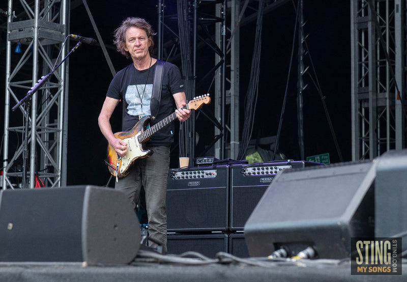 Sting MY SONGS Soundcheck at Scarborough Open Air Theatre, 25 June 2023. All images copyright D&W. Thanks to Cuffe & Taylor / Rhodes Media.
