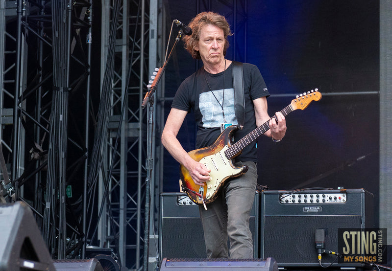 Sting MY SONGS Soundcheck at Scarborough Open Air Theatre, 25 June 2023. All images copyright D&W. Thanks to Cuffe & Taylor / Rhodes Media.