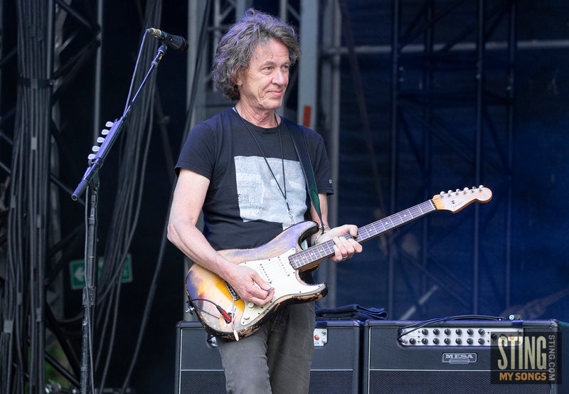 Sting MY SONGS Soundcheck at Scarborough Open Air Theatre, 25 June 2023. All images copyright D&W. Thanks to Cuffe & Taylor / Rhodes Media.