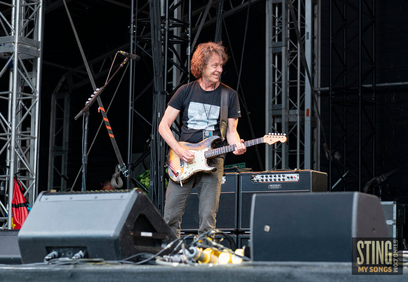 Sting MY SONGS Soundcheck at Scarborough Open Air Theatre, 25 June 2023. All images copyright D&W. Thanks to Cuffe & Taylor / Rhodes Media.
