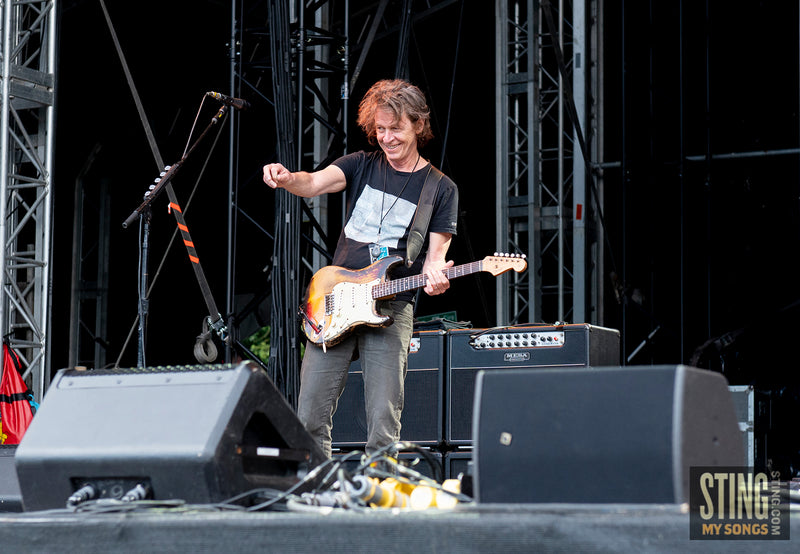 Sting MY SONGS Soundcheck at Scarborough Open Air Theatre, 25 June 2023. All images copyright D&W. Thanks to Cuffe & Taylor / Rhodes Media.