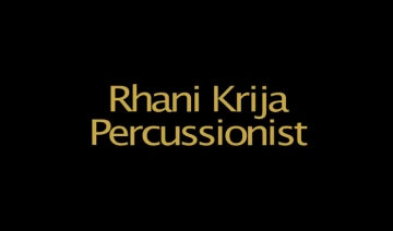 Symphonicity Tour - Rhani Krija (Percussion)