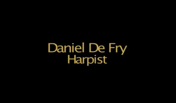 Symphonicity Tour - Daniel De Fry (Harpist)