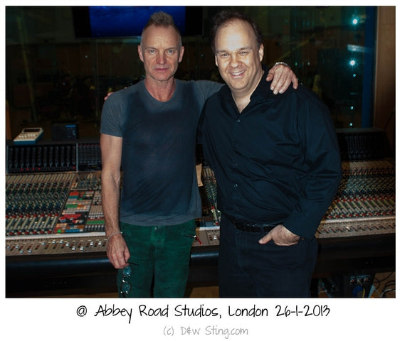 Last Ship Recording Session at Abbey Road, 26 Jan 2013 (c) D&W/Sting.com
